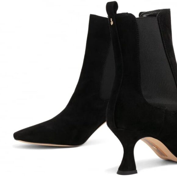 Revolve Sam Edelman Lani Suede Leather Ankle Bootie Boots NWOT - Picture 3 of 12